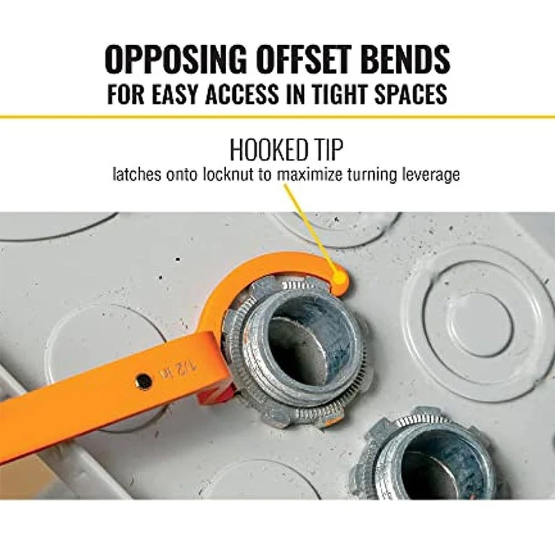Set di strumenti per chiavi di bloccaggio, kit in acciaio legato a forma di S con dado anti-allentamento per la manutenzione di auto, camion e tubi dell'acqua