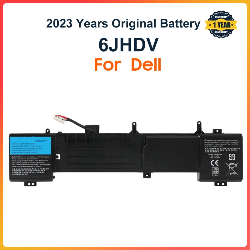 6JHDV 5046J Laptop Battery For Dell Alienware 17 R2 R3 ANW17-2136SLV P43F AW17R3-4175SLV 92Wh