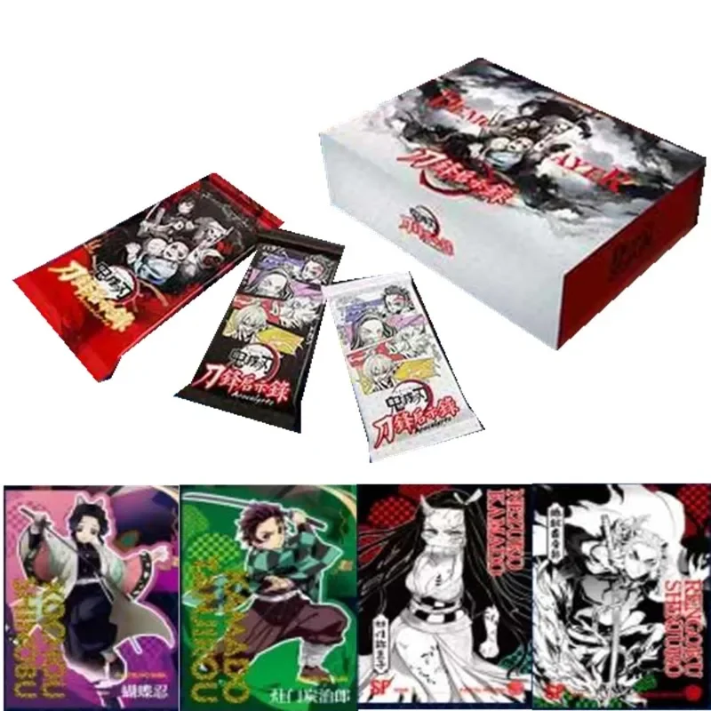 KAMI of Demon Slayer Blade Apocalypse Card Tanjirou Nezuko Rare Anime Character Collection Card Kids Toy Birthday Christmas Gift