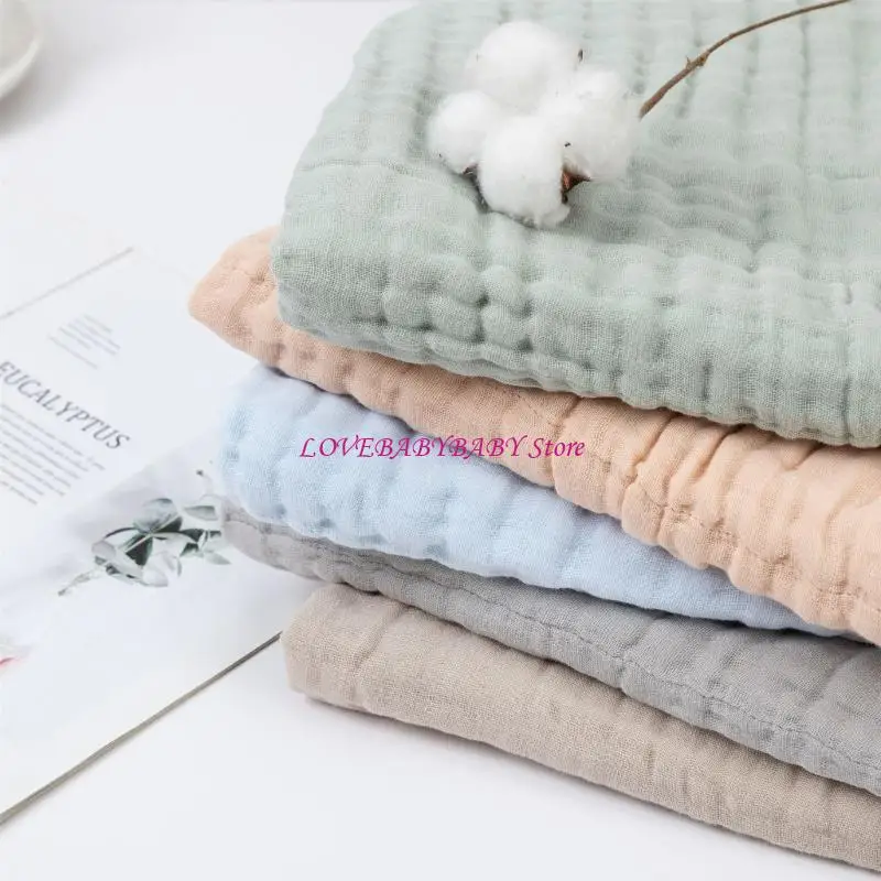 بطانية الطفل 100x100cm للأطفال حديثي الولادة والطفل 6 طبقات لحاف تنفس 4xBC