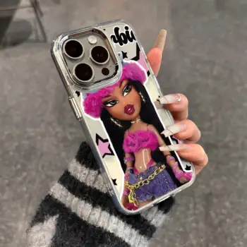 Bratz娃娃手機殼,適用於三星Galaxy A56 A36 A26 A06 A55 A35 A16 A06 A54 A34 A25 A24 A15 A14 A05S A05 A73 A53 A33 4G 5G 12 最佳銷售 布拉茨娃娃案 - №8