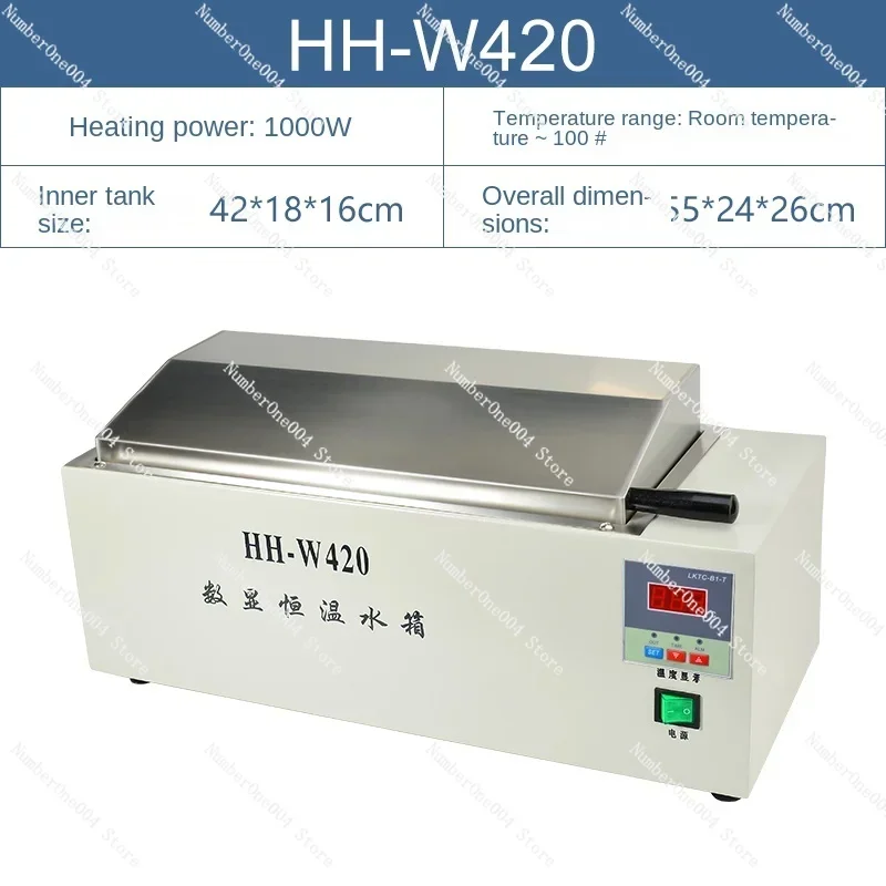 Digital Display Constant Temperature Water Bath  Electric Three-Purpose Sink Boiling Box Laboratory Water Tank