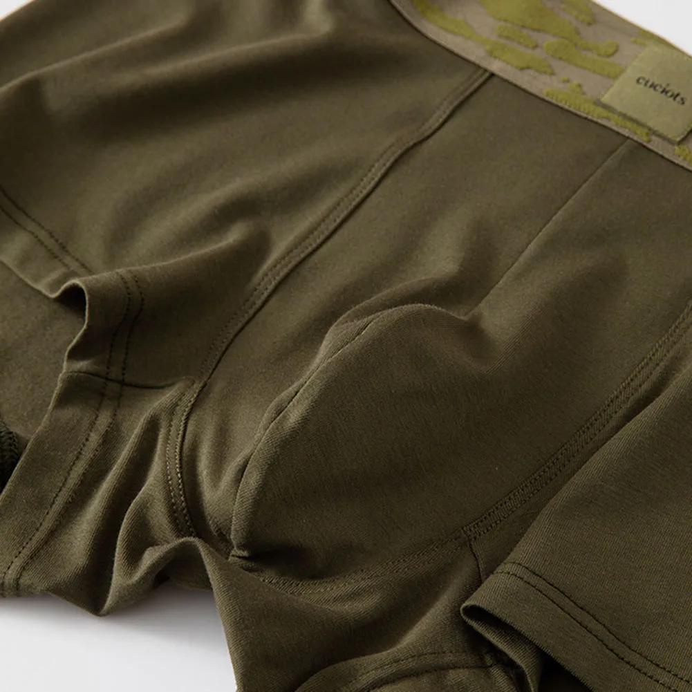 Mens Modal Boxershorts Mid Rise Breathable Close-fitting Sexy Accessories Hot Underpants Couple Life Underwear Men's Underpants