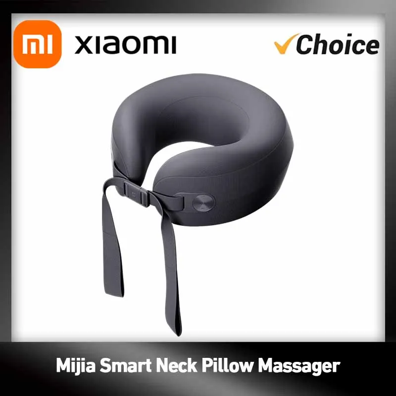

Xiaomi Mijia Smart Neck Pillow Massager, Shiatsu Massage Heating 5-Zone Support Removable Washable Cover Mi Home App NFC
