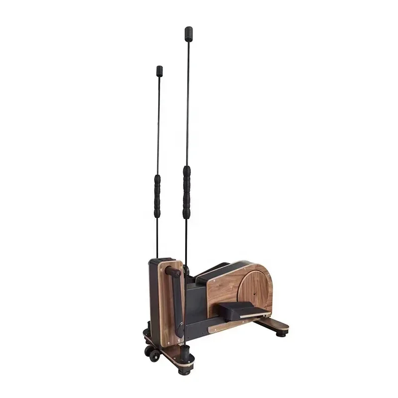 Máquina elíptica única de madera maciza para el hogar, entrenador cruzado de cardio, máquina oscilante transversal, Stepper Horizontal