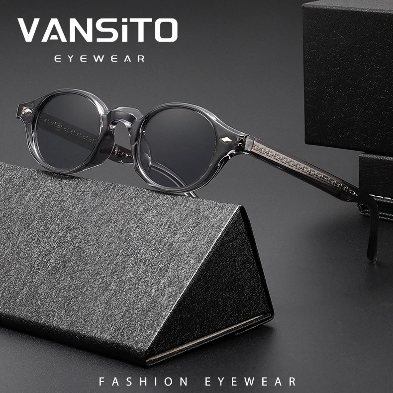 

VANSITO New Fashionable Cool Trendy Small Frame Sunglasses Trendy Styling Advanced Sunshade Sunglasses for Men and Women