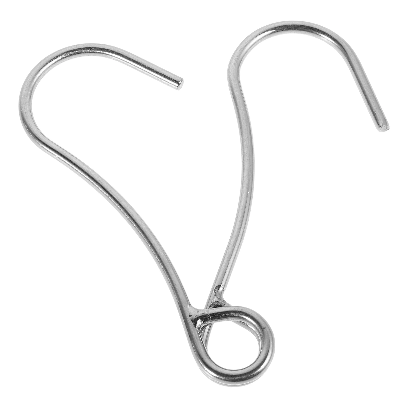 

2Pcs StainlessSteelDivingHook SubmersibleSingleSafetyGear SilverDriftReefHook ScubaDurable UnderwaterAdventure PracticalTool