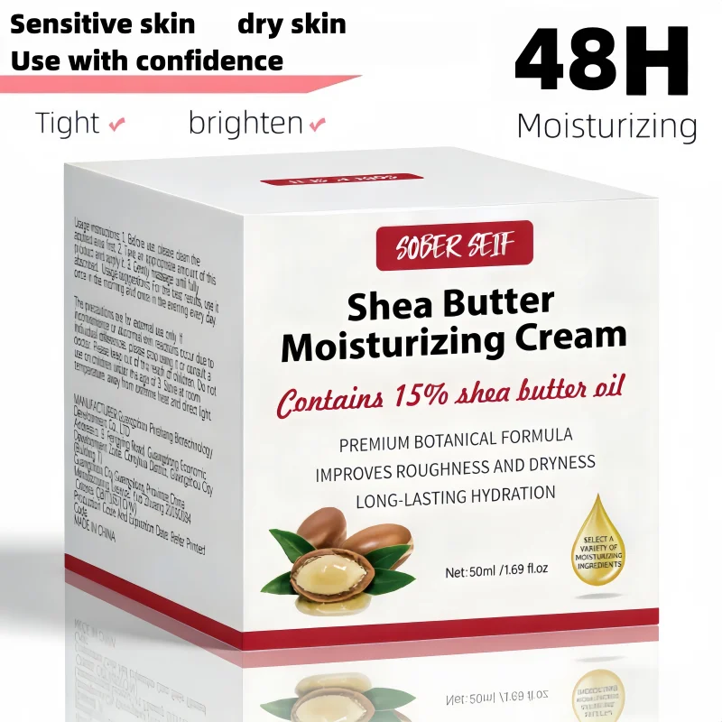 Multi-Purpose Body Lotion, Provides Intense Hydration for the Skin, Rich in Shea Butter, Camellia Oil, and Hyaluronic Acid, Suitable for All Skin Types, 50ml