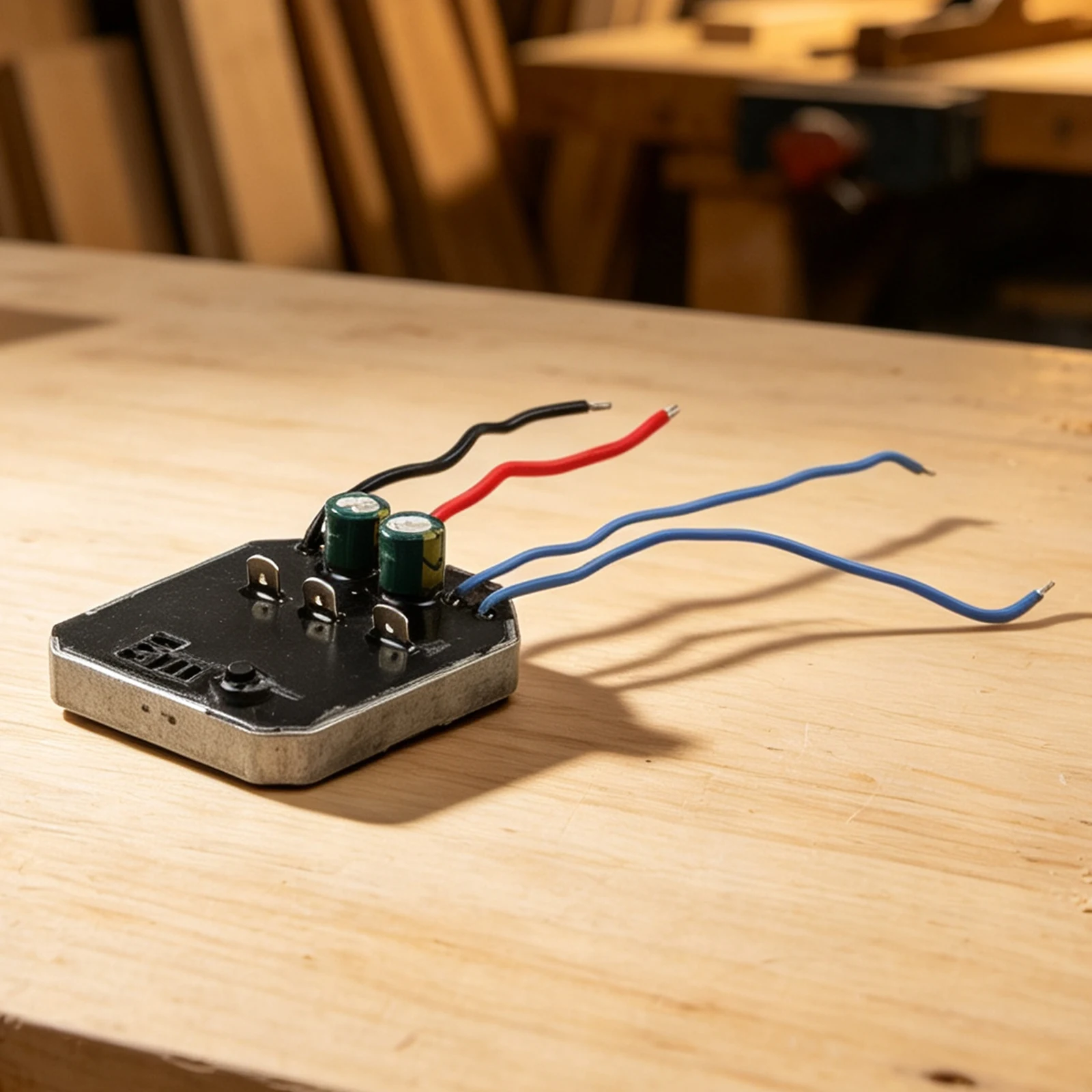 Brushless Angle Grinder Control Module for 21V Input Voltage and 60A Current Handling with Switch Function Brushless