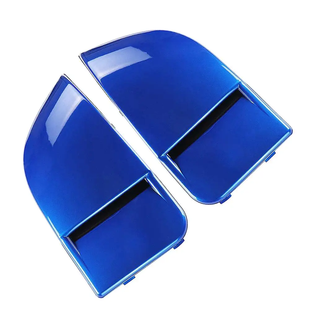 

1 Pair Motorcycle Front Fog Headlight Lamp Bumper Bezel Cover Set,Driving Light Lamps Cover Suitable for 2004 STi