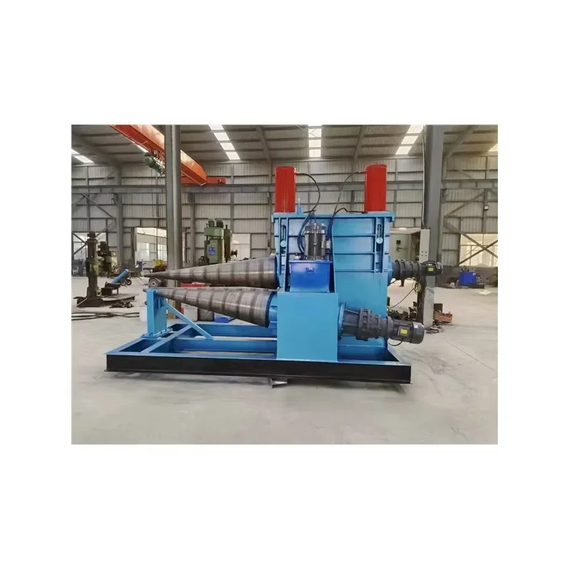 Hydraulic Conical Plate Rolling Machine Special Vertebral Three-axis Rolling Machine for Metal Plates