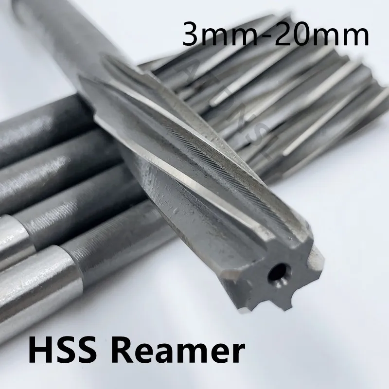 Rozwiertak maszynowy spiralny HSS H7 D3mm-D20mm Precyzyjne cięcie do metalu Stal Aluminium Wiertło rozporowe Narzędzie CNC