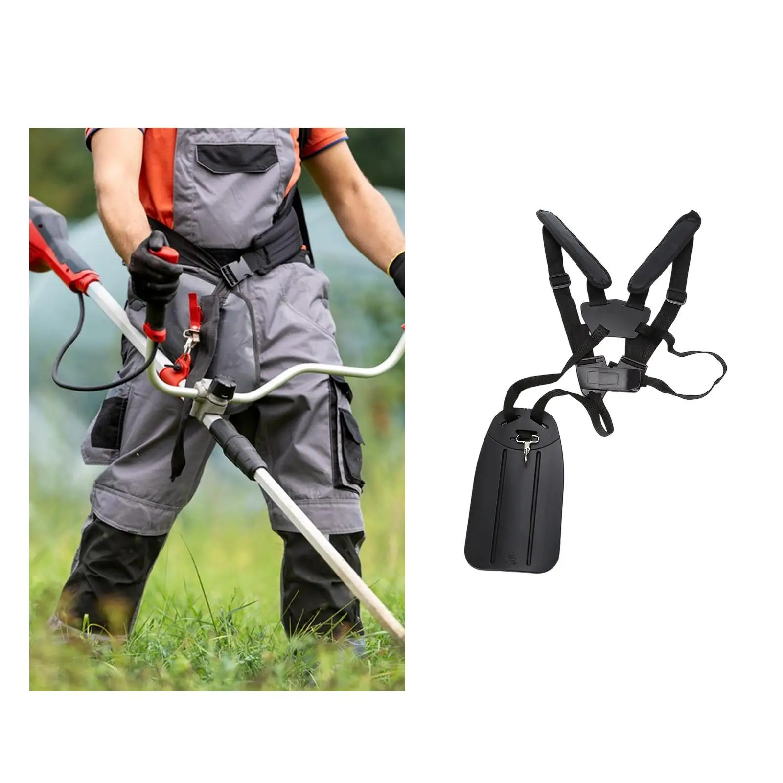 

Trimmer Harness Strap Strimmer Shoulder Harness for Brush Cutter Accessories