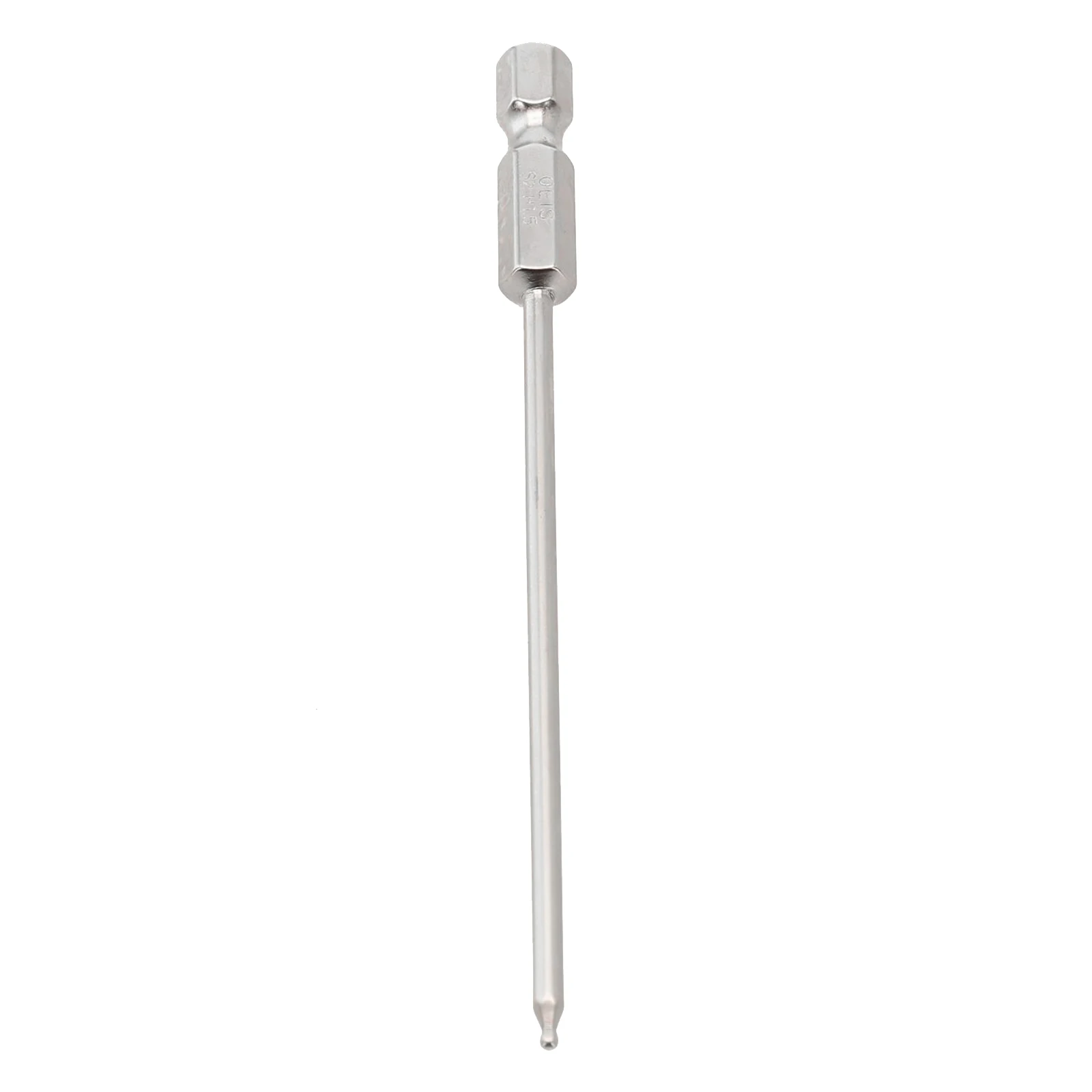 1Pc Long 100mm Ball Head Hex Bit 6.35mm Shank High Hardness Screwdriver For Automotive Home Improvement