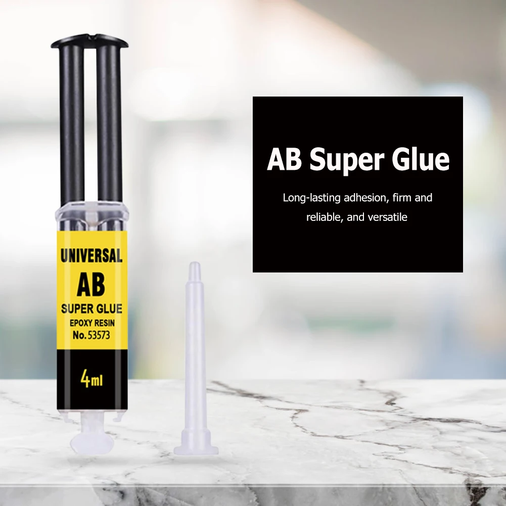 Super AB Adhesives Strong Liquid Epoxy Resin Adhesive Metal Glass Wood Repair Adhesives Quick-drying Adhesives