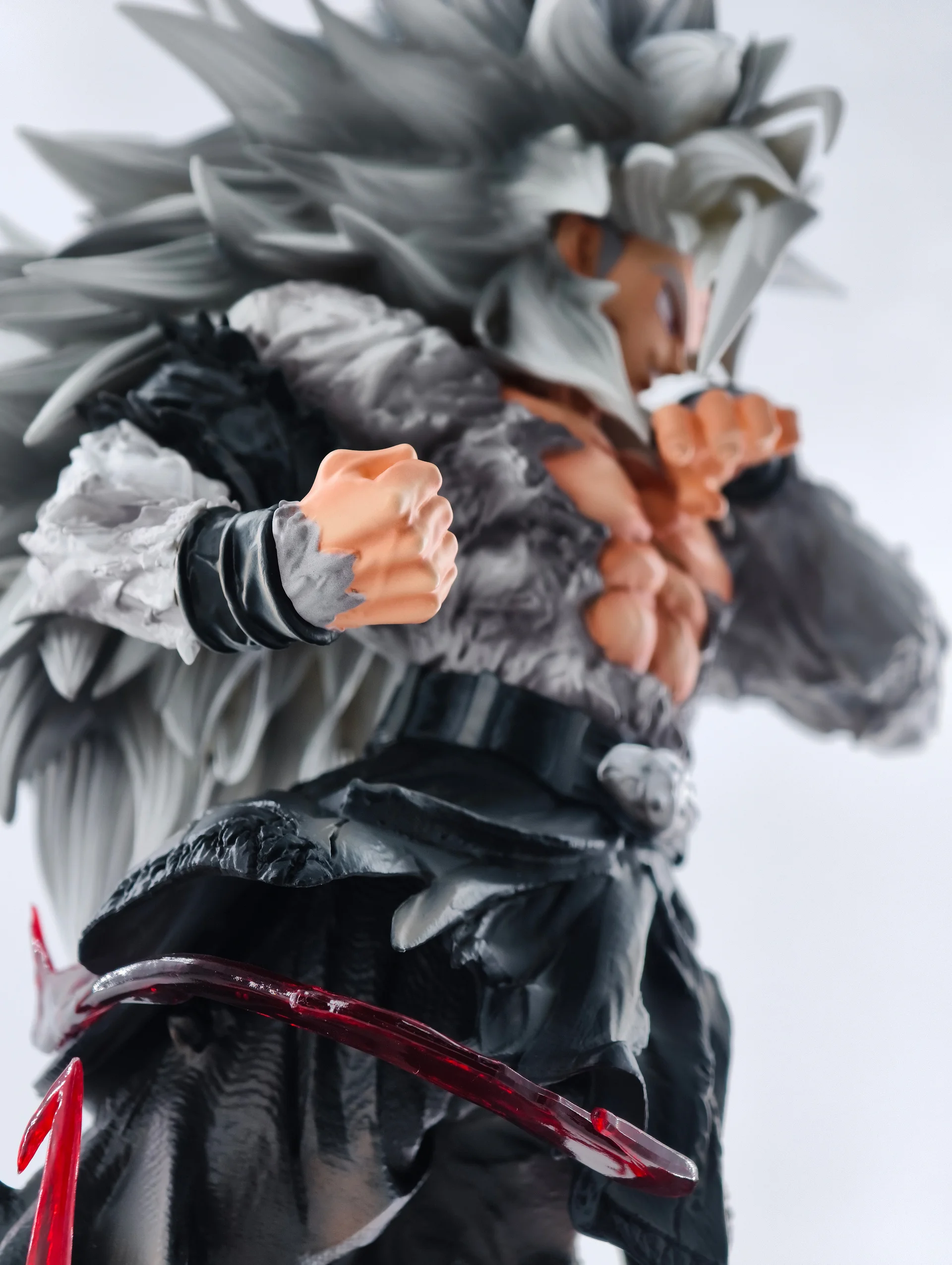 36cm Dragon Ball Super Saiyajin 5 Goku PVC-Statue Sammlerfigur Schreibtischdekoration Anime-Merchandise Trendiges Spielzeug Geschenk für Männer – Detail 11