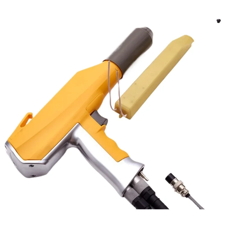 Manual Electrostatic Powder Coating Gun Shell Kit Including Powder Spray Gun Body And HV Cascade Modular Waterfall