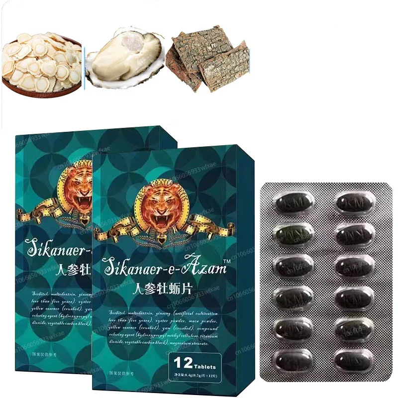 

Oyster Ginseng Tablets Men Power Supplement Health Care