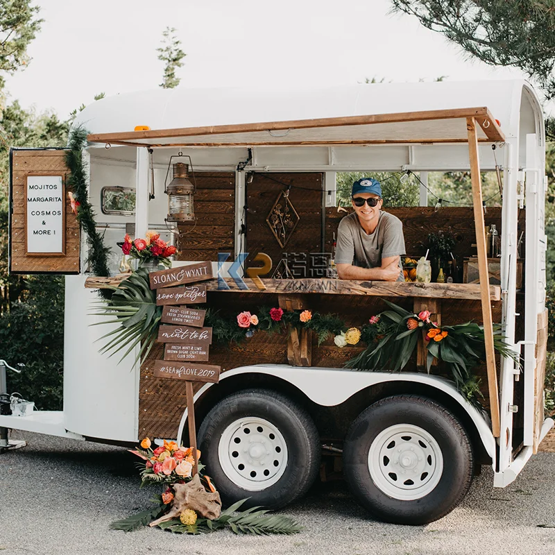 2024 Mobile Hot Dog Street Food Cart Ice Cream Food Trailer Australian Standard For Sale With DOT