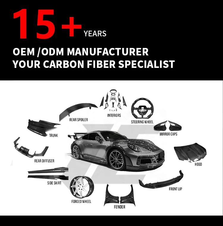 Luxury Carbon Fiber Interior Upgrade Kit for for GT 2012-2022 High Quality Car Interior Protection