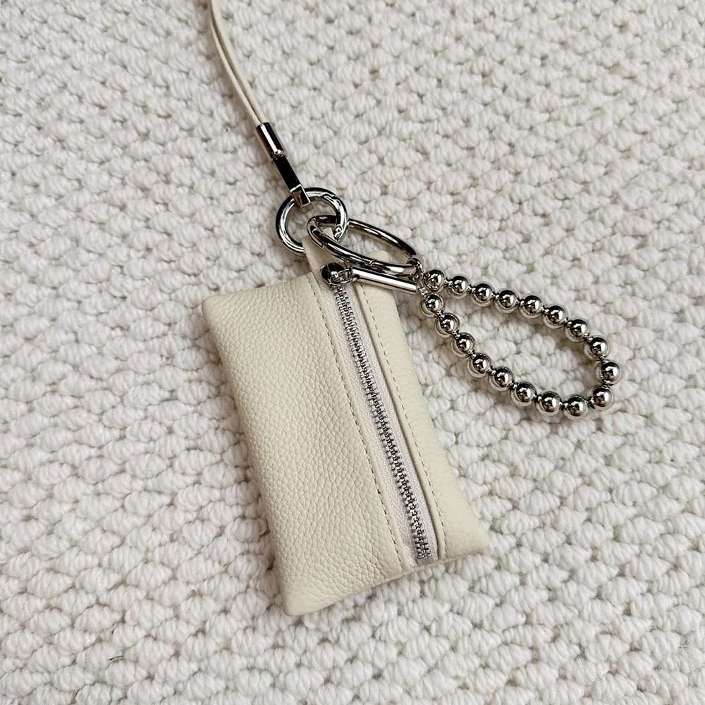 

New Leather Coin Purse Multifunctional Mini Storage Bag Portable Hanging Neck Accessories Wallet