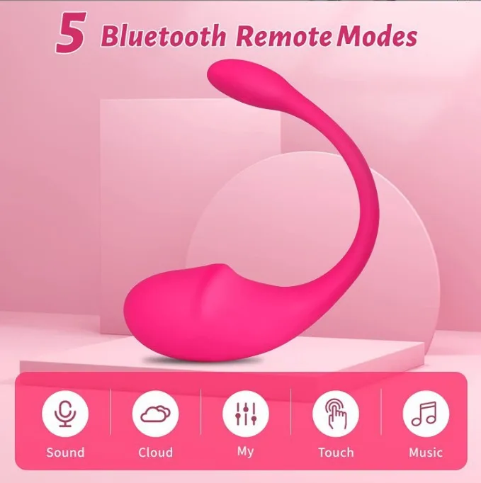 APP Bluetooth Control Vibrator for Women Clitoris G Spot Vagina Dildo Wearable Massager Jumping Eggs Panties Sex Toys for Adults