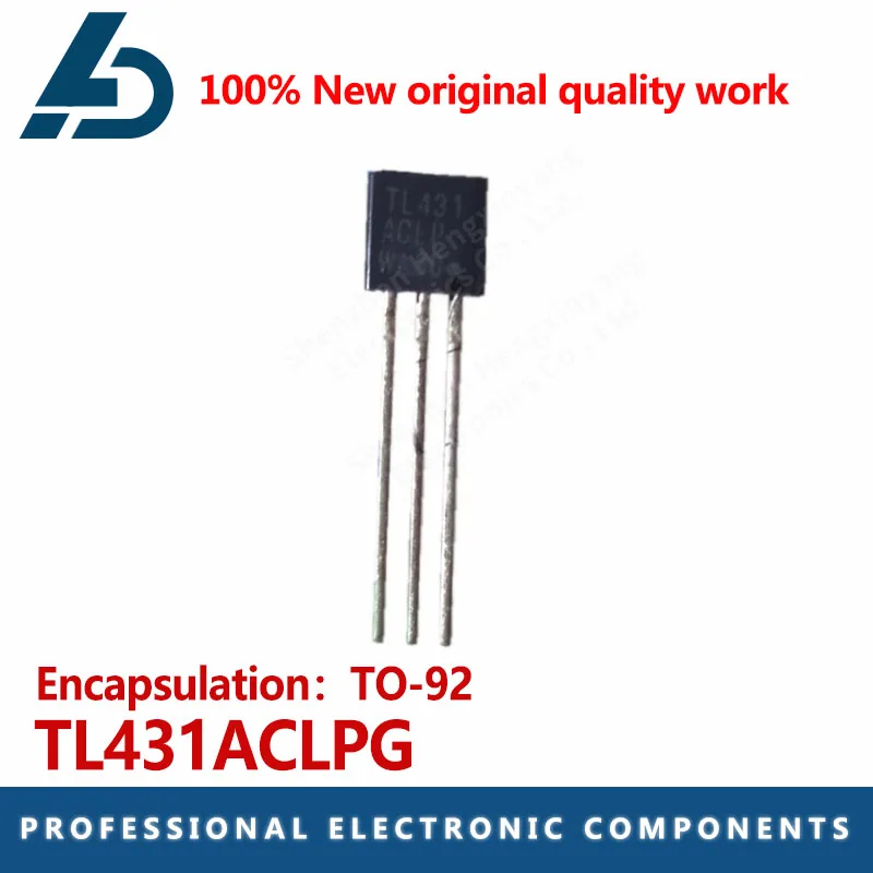 10PCS TL431ACLPG package TO-92 Precision adjustable Zener shard regulator 2.495V~36V 100mA