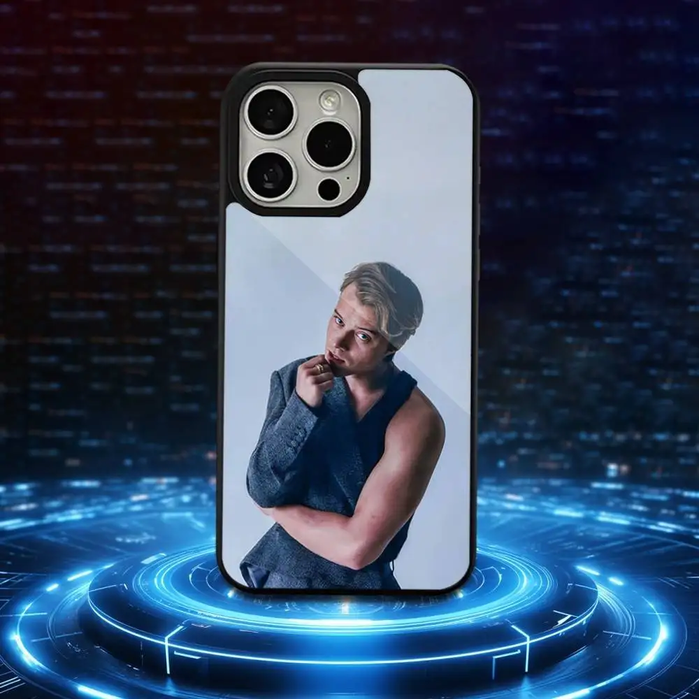 R-Rudy P-Pankow Ator JJ Capa de telefone para iPhone 16,15,17,14,13,12,11,Pro,Max,Plus,Mini,Magsafe, capa de carregamento magnético sem fio