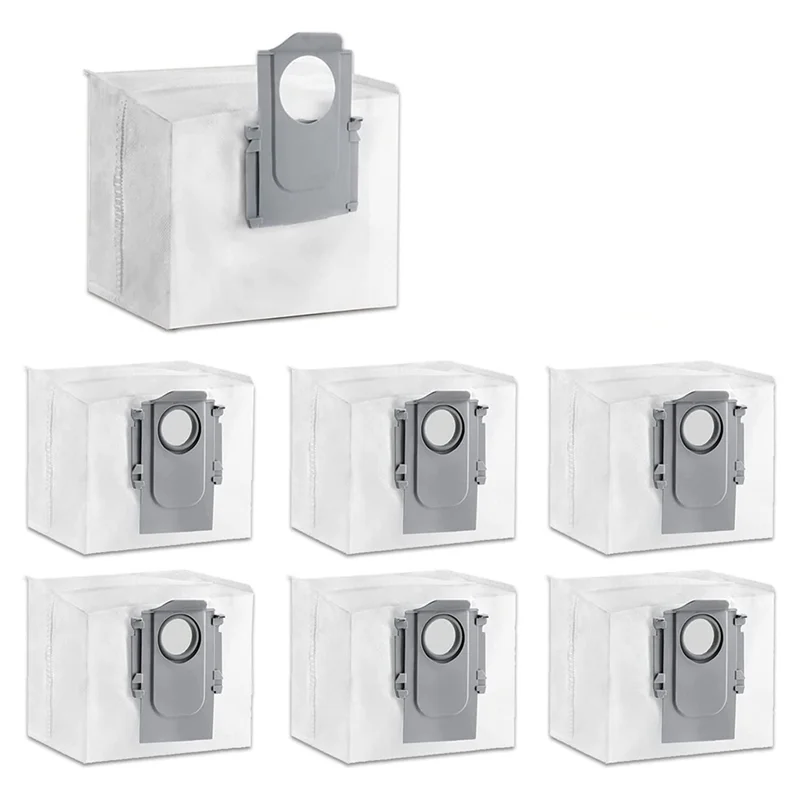 أكياس غبار A01M لـ Roborock S7 Maxv Ultra/S7 Pro Ultra/Q7 Max+/G10S Pro، أكياس غبار ذات سعة كبيرة قطع غيار المكنسة الكهربائية