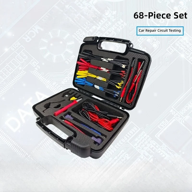

68-Piece Automotive Universal Wire Set Lead Terminal Test Kit Jumper Circuit Line Repair Kit