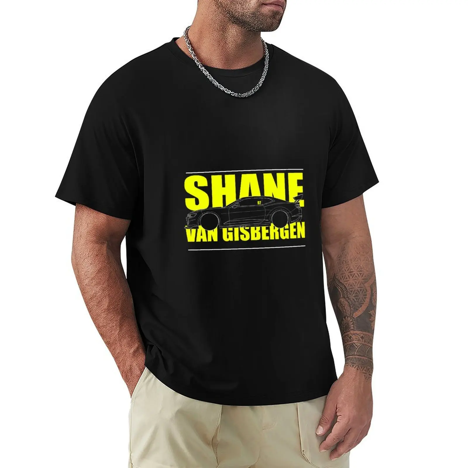 

Shane Van Gisbergen Camero T-Shirt plus sizes fashion shirts custom t shirt animal prinfor boys mens vintage t shirts