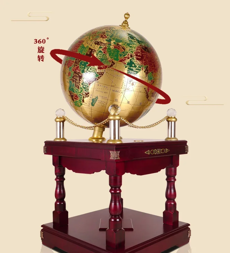 Globe Ornament Office Hall Floor Decoration Company Relocation and Opening Gift for School