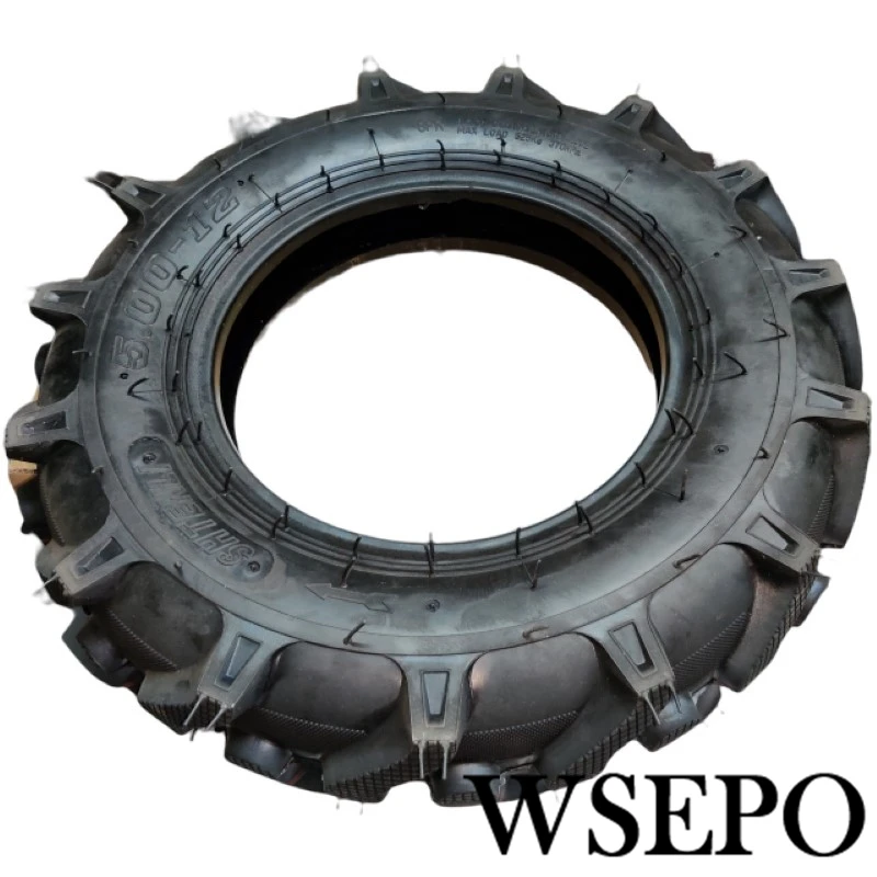 

Quality 5.00-12 Tyre For 178F 186F L70 L100 188F 192F Diesel Engine Powered Cultivator Garden Tiller Walking Tractor Motorblock