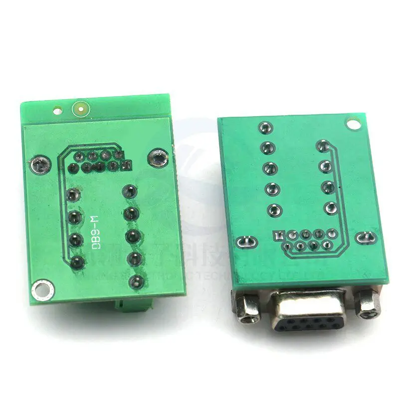RS232 male and female adapter terminal serial port to solder-free terminal DB9 adapter terminal DR9 pin connector adapter