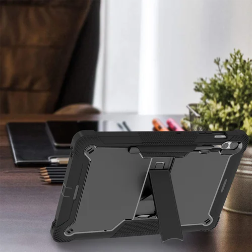 Imagen 2 del producto Para Samsung Tab S7 S8 S9 Plus FE funda A9 A8 A7 S6 Lite S7fe funda para tableta gruesa resistente a prueba de golpes soporte duro para tableta