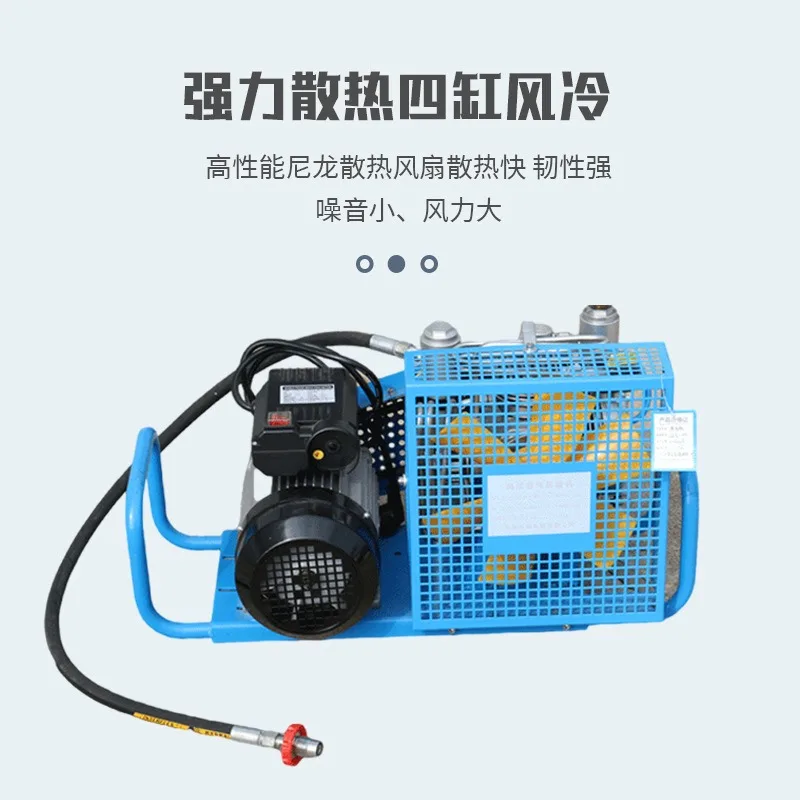 Supply positive pressure fire air respirator air pump high pressure pump air compressor 30mpa