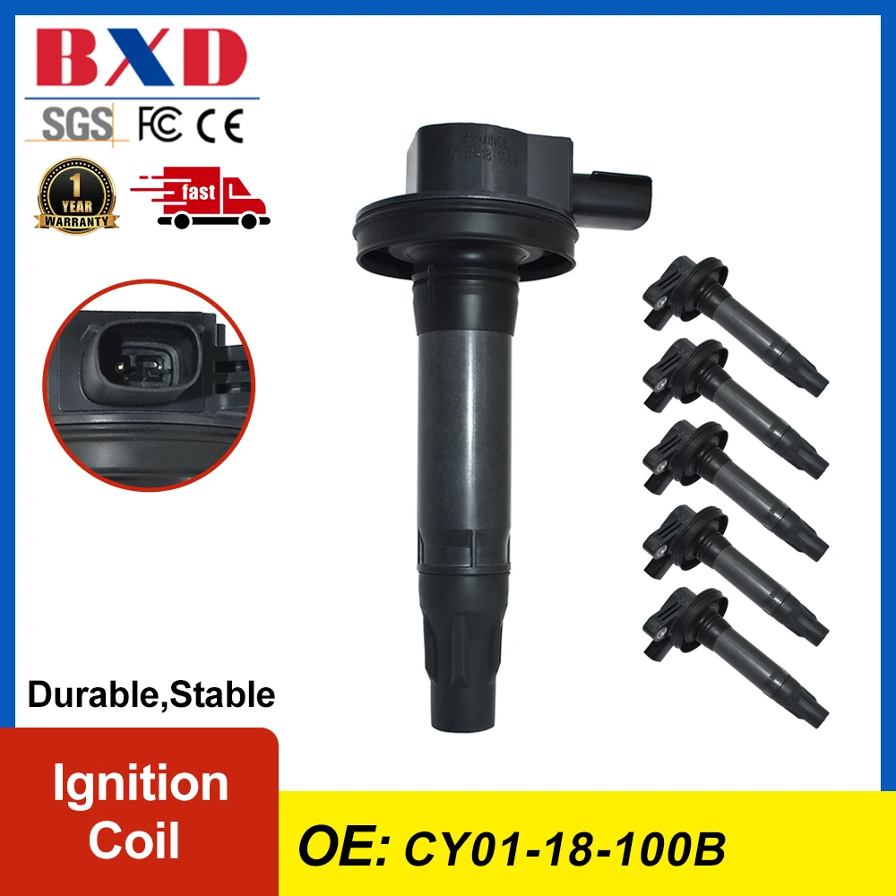 

1/6PCS Ignition Coil CY01-18-100B CY0118100B For Mazda CX-9 2007-2015, 6 2009-2013 3.7L 3726CC Car Accessories Auto Parts