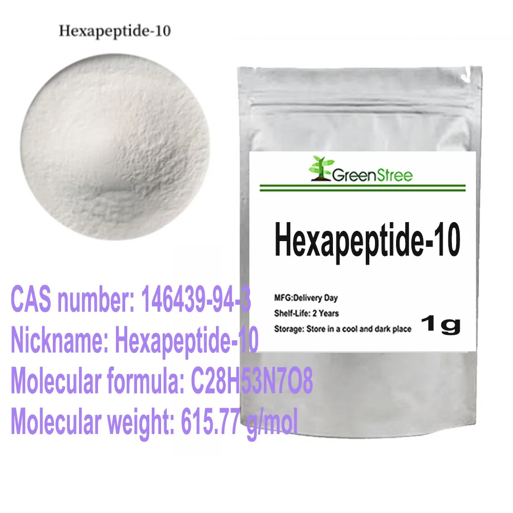 

Hexapeptide-10 98% Cosmetic Raw Material 146439-94-3