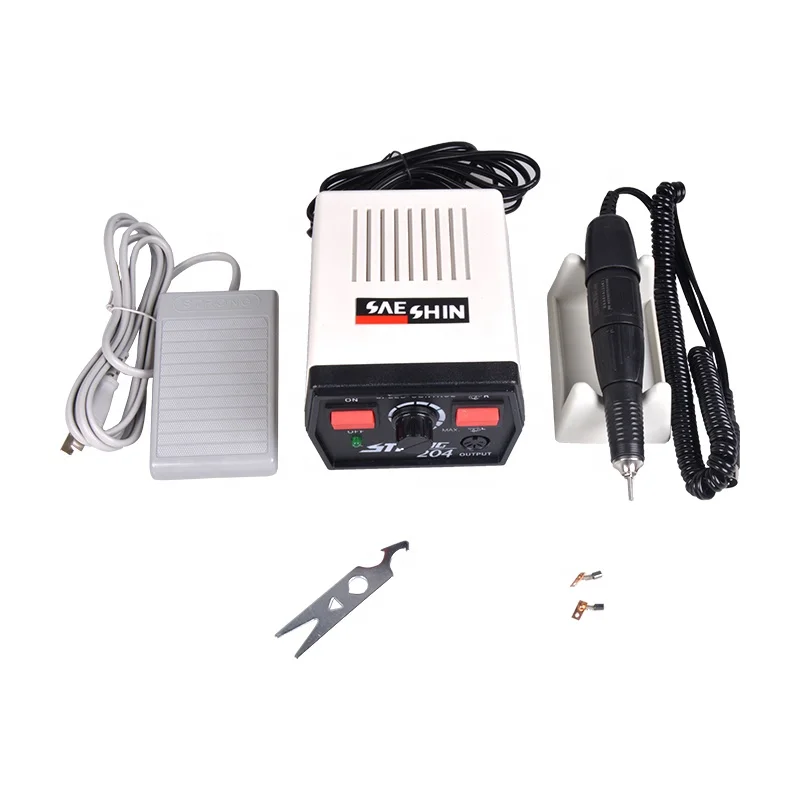 

2025 SWISSO Electric Mini Drill Nail Strong 204 Micro Motor 102 Handpiece 110 V Machine for Laboratory, Jewellery, Dentals Works