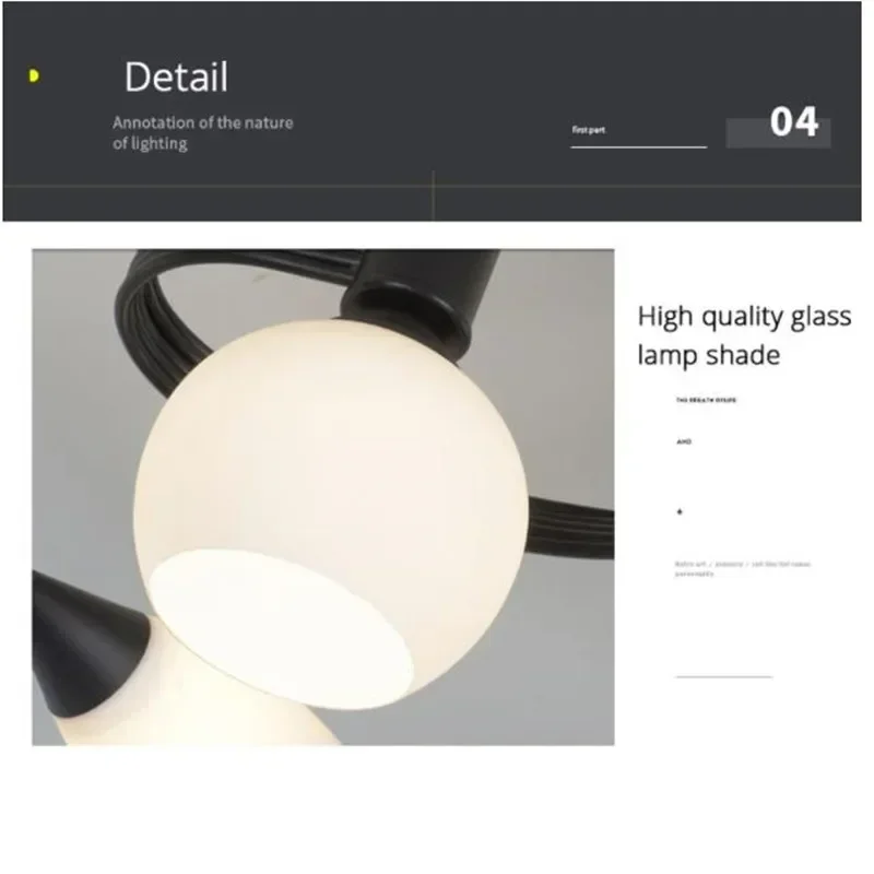 

American Modern LED Chandelier Indoor Illuminate Lighting LED Living Room Bedroom Childern Ceiling Lights