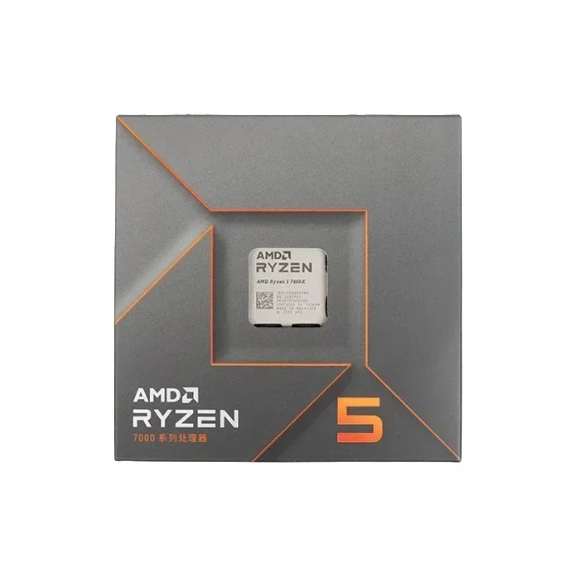 For Ryzen 5 7600X R5 7600X 4.7GHz 6-Core 12-Thread CPU Processor For Desktop With Intergrated GPU Pentium CPU G4400