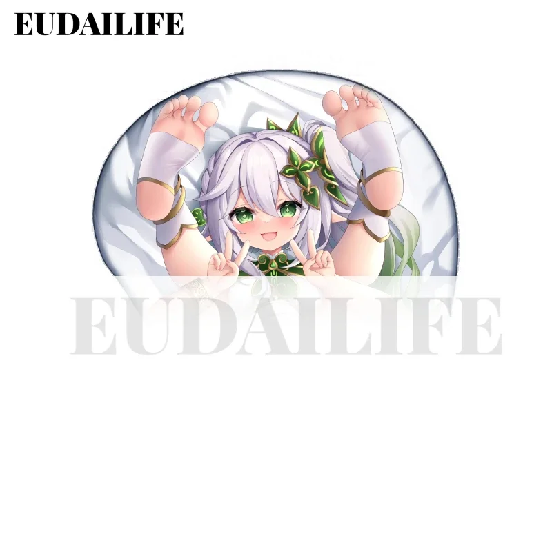 

Nahida 3D коврик для мыши Game Genshin Impact сексуальная подставка для рук и запястья коврик для мыши силиконовый коврик для мыши офисная работа отаку подарок