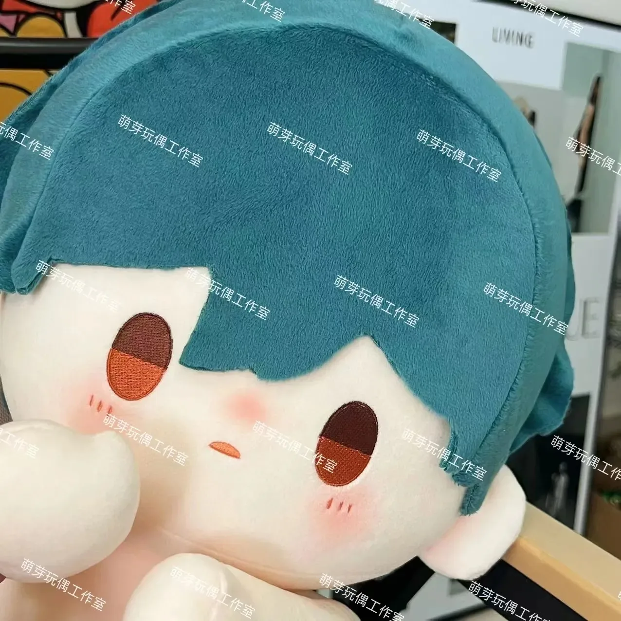 Ikuya kirishima muñeca de peluche suave, juguete de peluche, figura de postura sentada, almohada, regalo de Navidad, 40CM