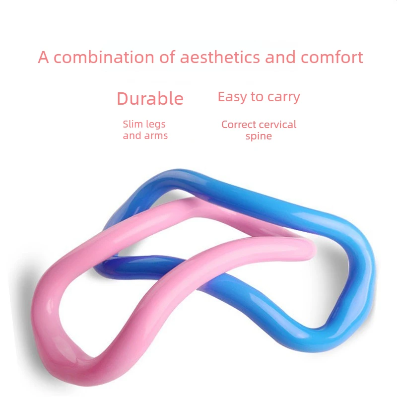 Prati Yoga Ring Shoulder Stretching Trainer Muscle Relaxation Soothing Massage Ring Slimming Home Fitness Equipment
