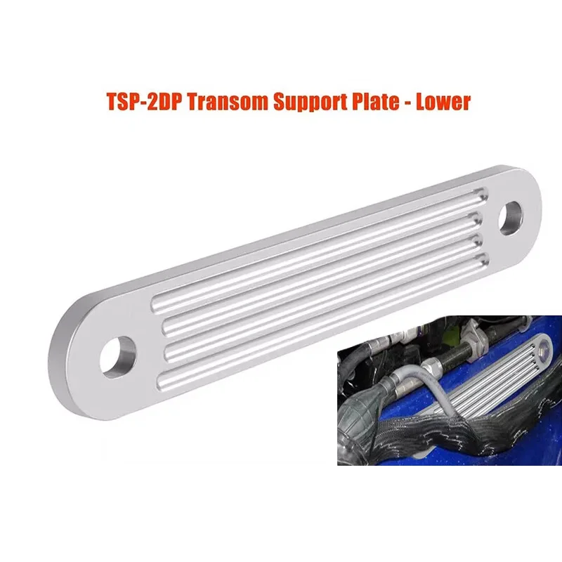 

TSP-2DP Marine Transom Support Plate Fits Lower Bolt Holes, 12" x 2", 10" Bolt Hole Pattern