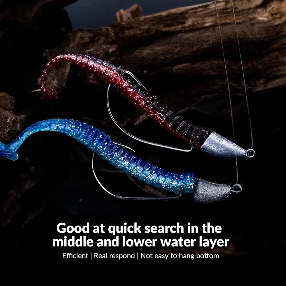 

5g-14g Lure Lead Head Fishhook Jig Head Hook Root Original Lead Crank Lead Hook Fishing For Sea Bass Catfish Wild Fishing