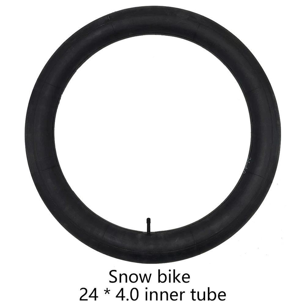 Never Settle for Inferior Quality Choose Our Snow Bicycle Inner Tube for Fat Bikes/E Bikes in 20/24/26x40 Size!