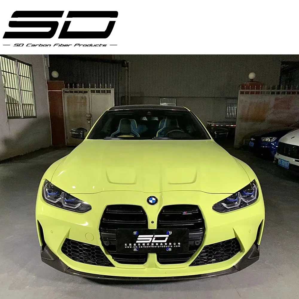 

MP Style Dry Carbon Fiber Auto Body Kit Front Lip For B M W M4 G82