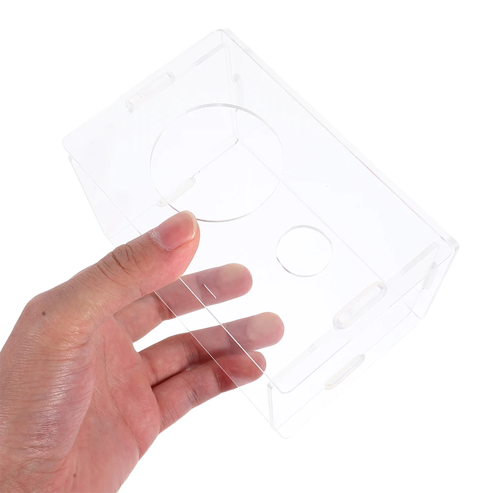 

Hamster Transparent Place Sunlit Habitat Plastic House Hideaway Small Animal Plastic House Hut Small Animal Home Nest Shelter