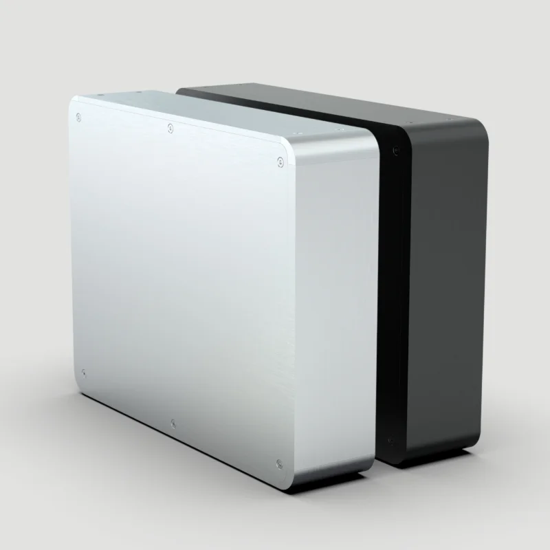 

Latest round aluminumal chassis power amplifier BZ2106 for preamp/DAC chassis